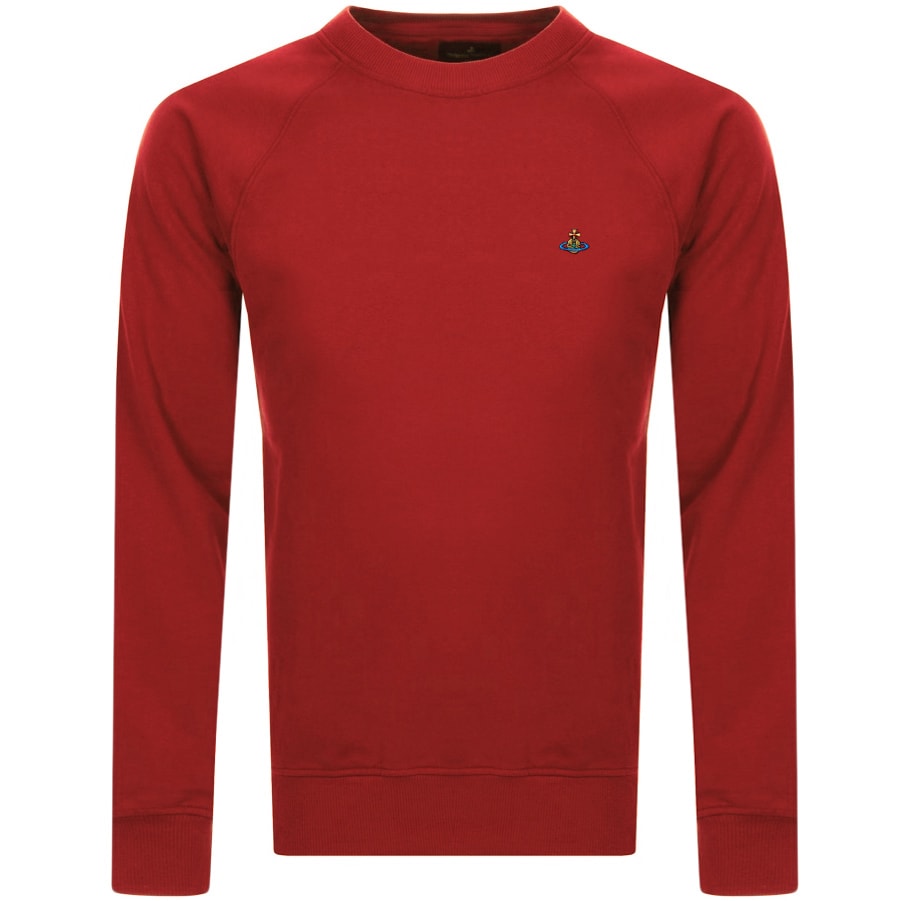 Alternative Image for ProductVivienne Westwood Raglan Crew Sweatshirt Red1